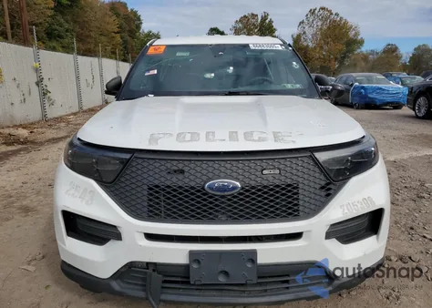 2020 Ford Explorer Police Interceptor z USA, uszkodzony, nr VIN 1FM5K8AW7LGD00126